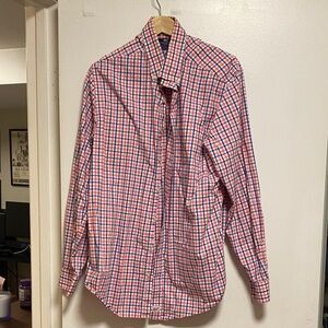 Vineyard Vines Checkered Murray Shirt Slim Large